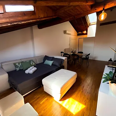 Loft Mansardato Sullo Skyline Di * Bergamo